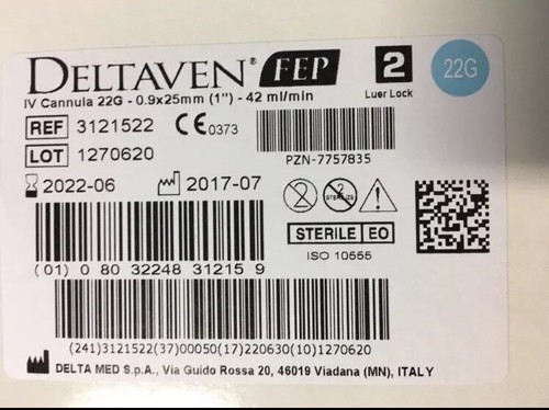 Aghi cannula deltaven vie - 50,