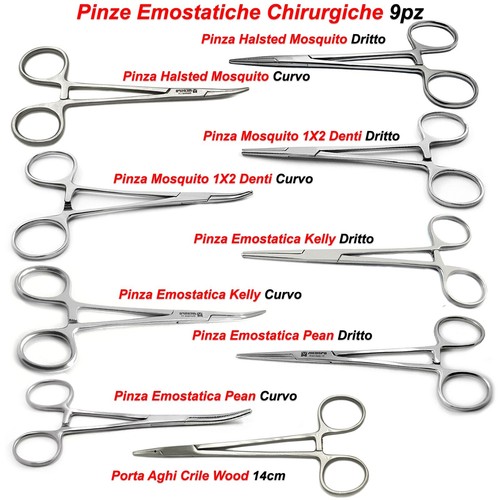 Pinza emostatica arteria porta - pinza,