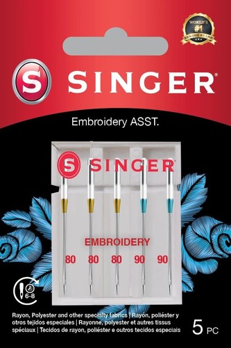Singer ricamo aghi - singer, embroidery