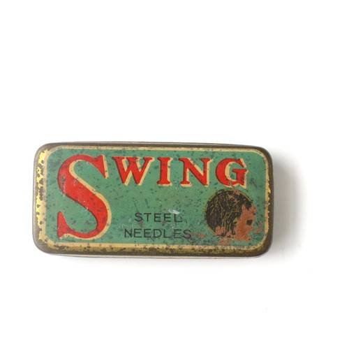 Swing grammophone needle tin - needle,