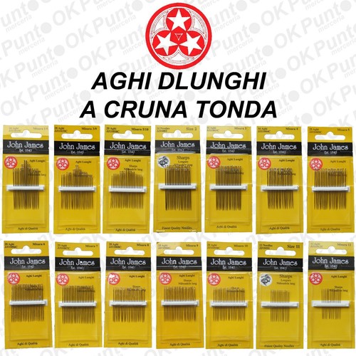Aghi lunghi punta jj11 - punta, cucito