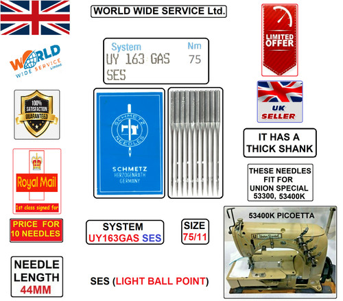Uy163gas ses union special - ses,