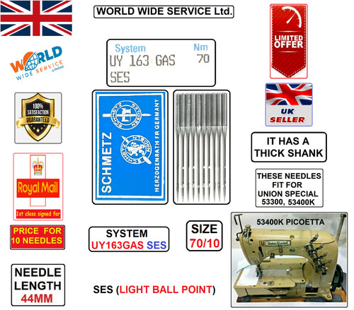 Uy163gas ses union special - uy163gas,